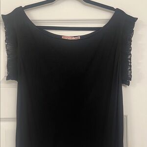 Juicy Couture Black Short Sleeve Top